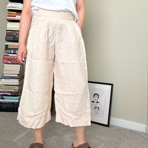Gap Linen Cropped Pants